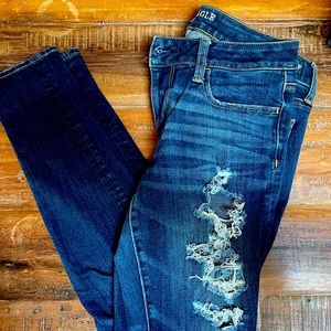 American eagle super stretch skinny jeans